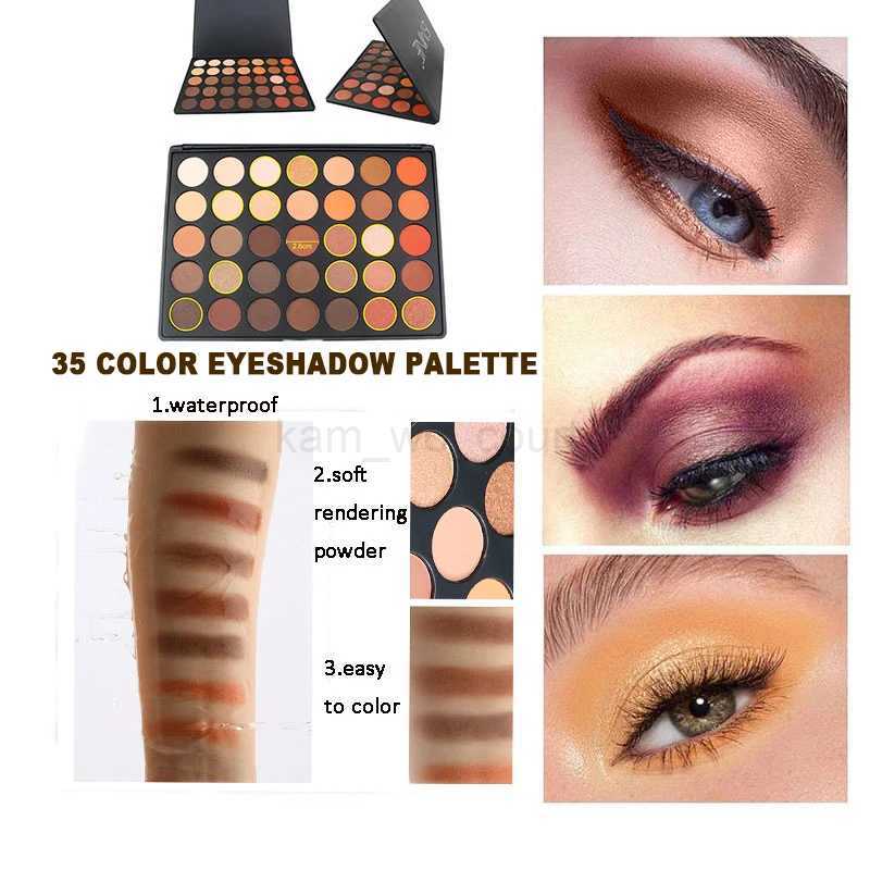 Eyeshadow Palette Colorful Eye Shadow Palette 35 Color Glitter Highlighter Shimmer Make up Pigment Matte Pallete Beauty CosmeticM240715