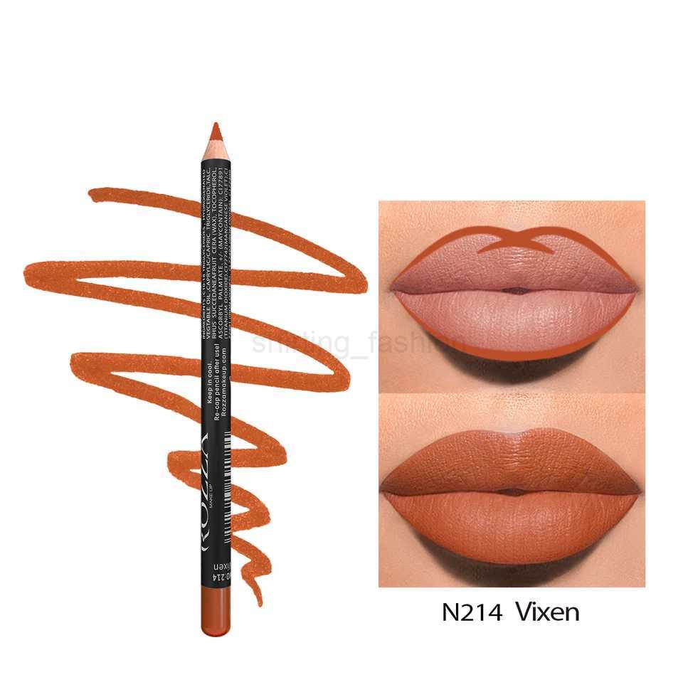 14pcs/set Lip Liner Pencil Matte Nude Contour Lipliner Lipstick Waterproof Long Lasting Lipstick Pen Lip Tint CosmeticsCL240716