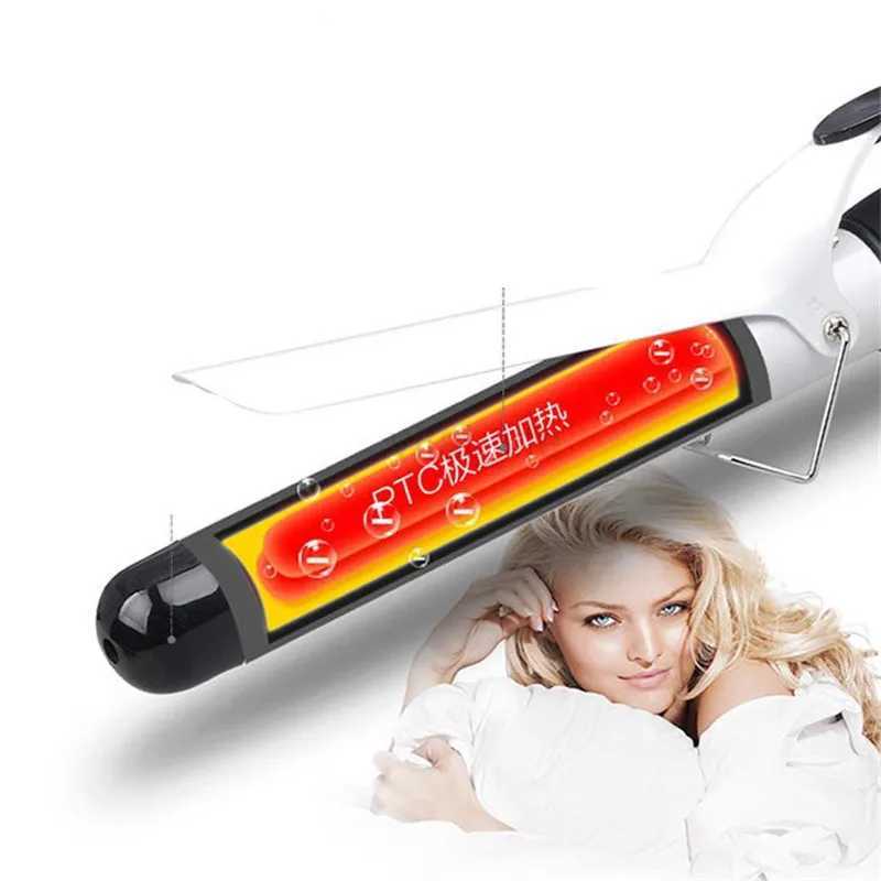 Professional 32mm 38mm LCD Display Hair Curler Adjustment Temperature Hair Curl Irons Curling Wand Roller Hair Styling ToolsCL240716
