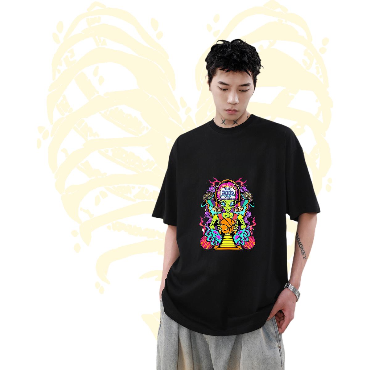 Fashion New T Shirt For Man Custom Print Plus Size Tshirts Outdoor Breathable Short Sleeve Soft Tops Tees