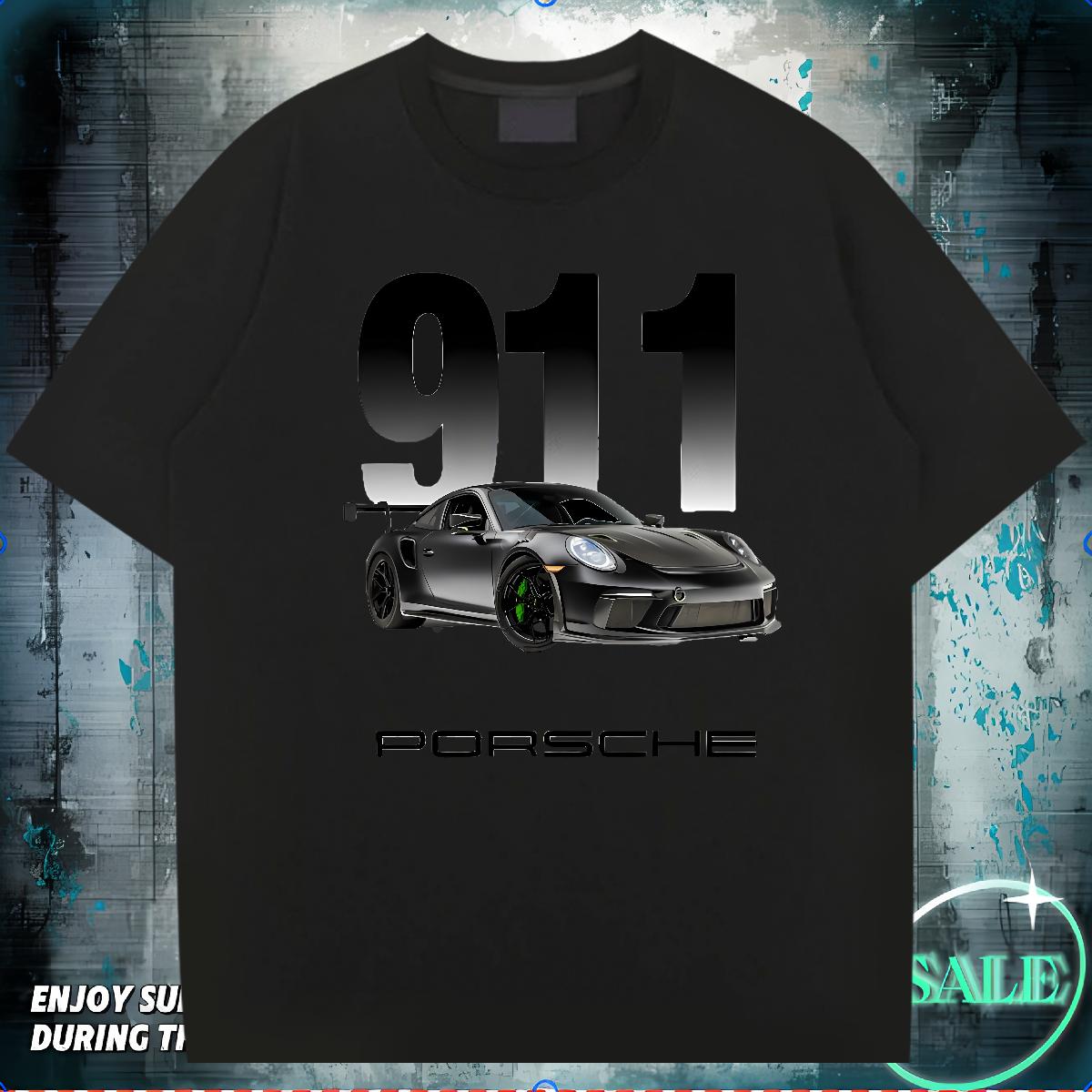 New Designer T shirt Graffiti Art 230g 100% Cotton Plus Size Cartoon Tshirt for Man Woman Street wear Hip Hop Cotton Breathable Short Sleeve Loose Fit