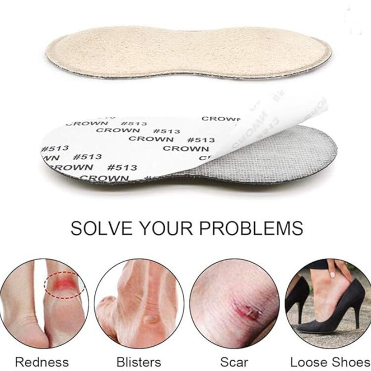 shoe part accessories foot heel Grips for men and women self adhesive heel cushion insert prevent heel slipping rubbing blisters foot pain and improve