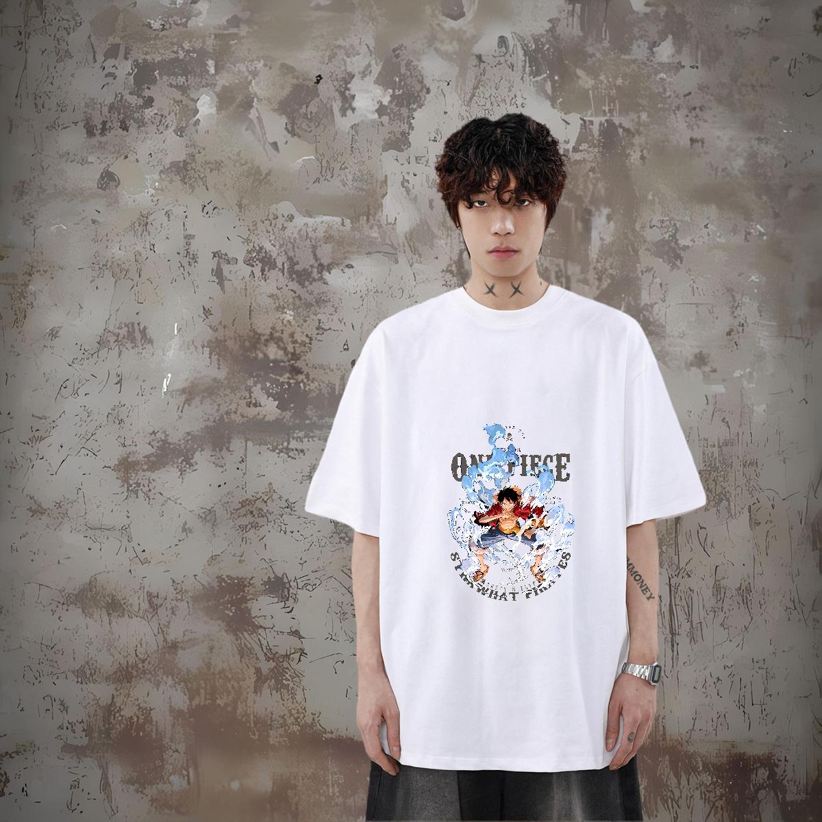 New Arrival Man T Shirts Floral Print Casual Beach Men Clothes T-Shirt Breathable Short Sleeve Cool Design