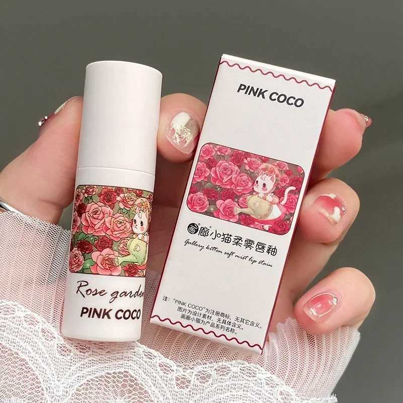 Rose Garden Matte Muse Lip Mud Liquid Lipstick Waterproof Nude Lip Gloss Long Lasting Non-stick Cup Sexy Women zxx24071