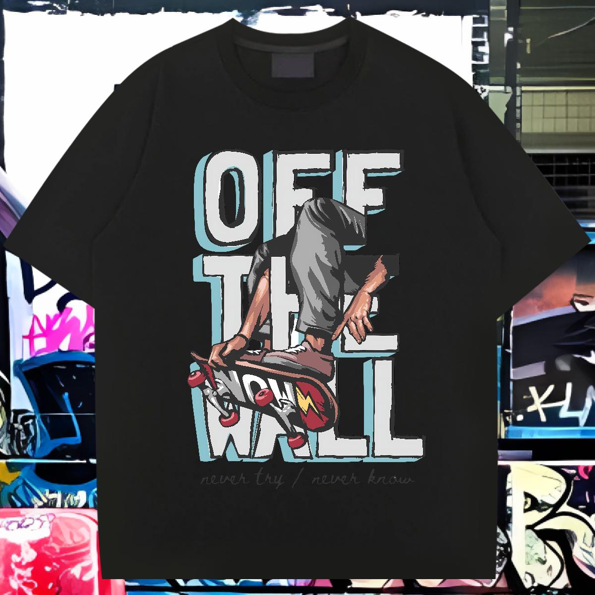 Fashion Designer T Shirts Men Graffiti Art 230g 100% Cotton Anime Tshirt for Man Woman Hip Hop Cotton Breathable Short Sleeve Comfortable Clothes