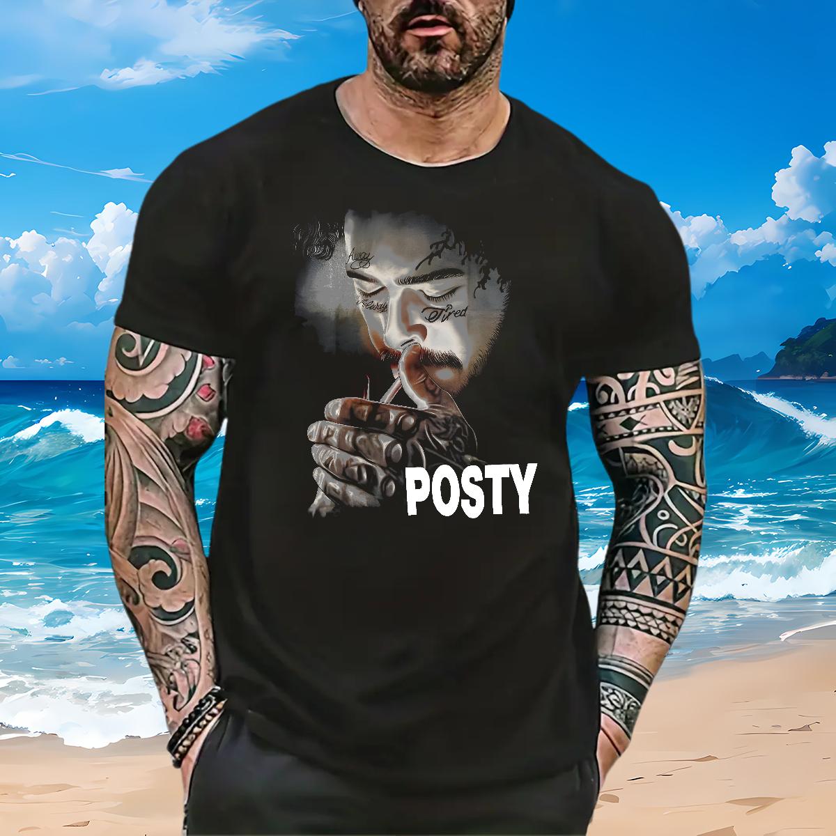 Loose Men T Shirts ZCY-240626001 230g Cotton Casual Crew Neck Cotton Breathable Couples T Shirts Designer Cartoon Printing S-4XL Tops Tees