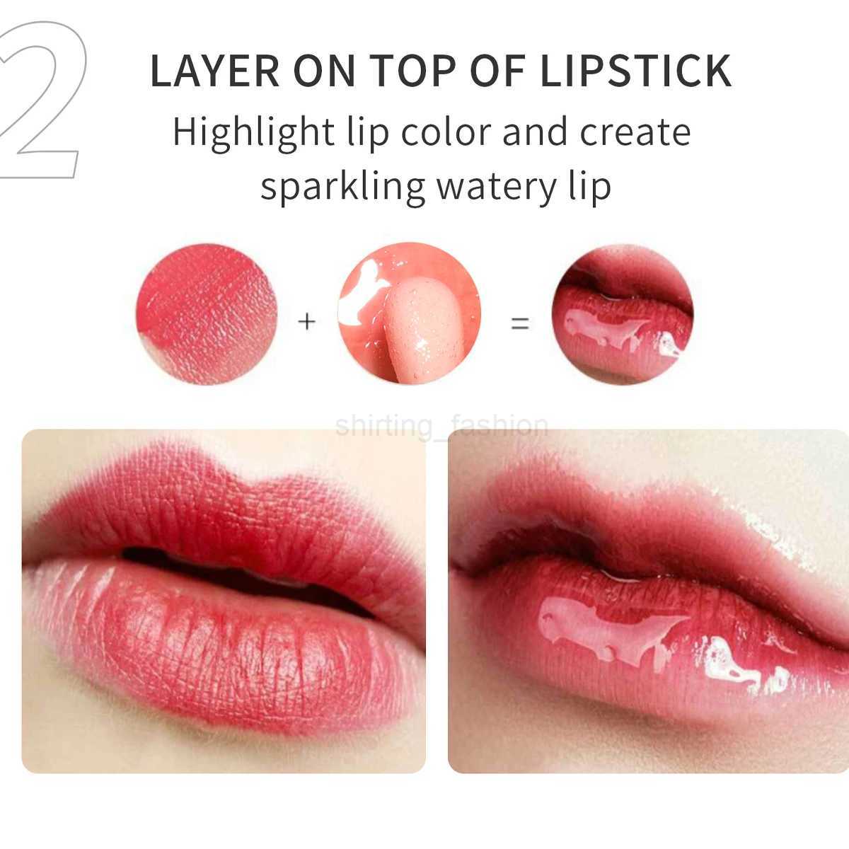 3 piece set of 3 colors lip oil lip gloss soothing chapped glass lip glaze suitable for lip care and dry lipsCL240716