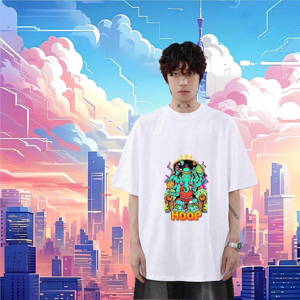 High Quality Men Tshirts Breathable Short Sleeve Casual Daily Wear T-Shirts for Men DIY Anime New Clothings