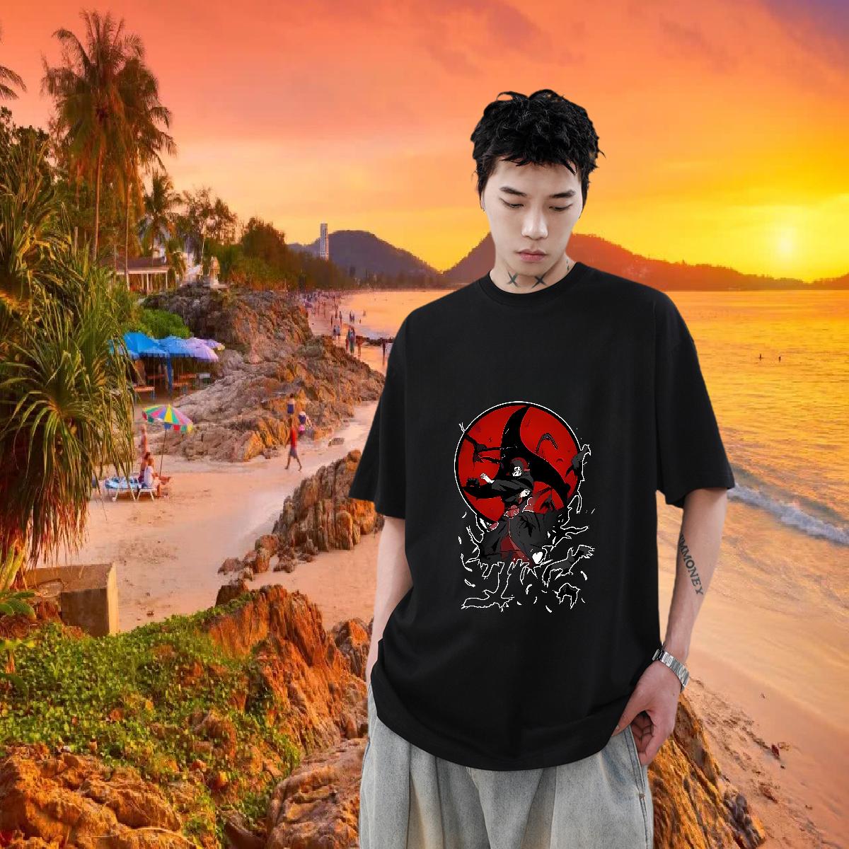 Fashion Designer Man T Shirts Custom Print Plus Size Summer Casual Men Clothes T-Shirt Cotton Breathable Short Sleeve Soft