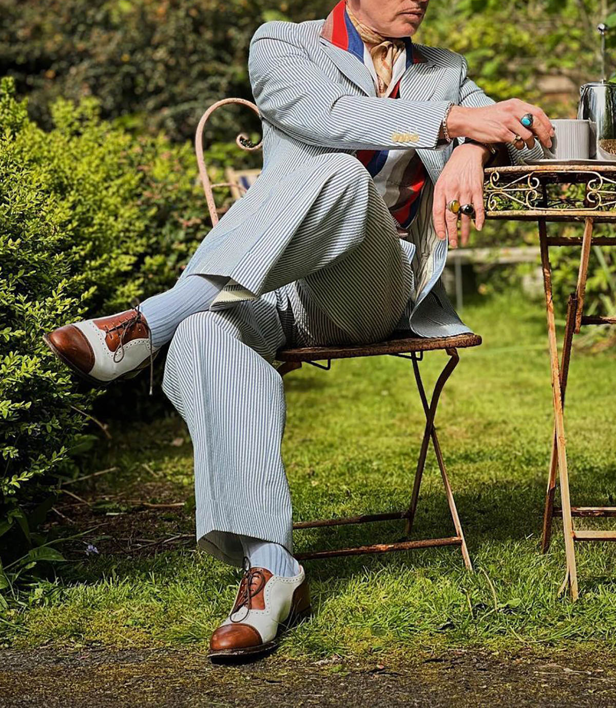 Striped Print Men Wedding Suits 2 Pieces Custom Made Notched Lapel Wedding Tuxedos For Business Groom Wear Party Birthday