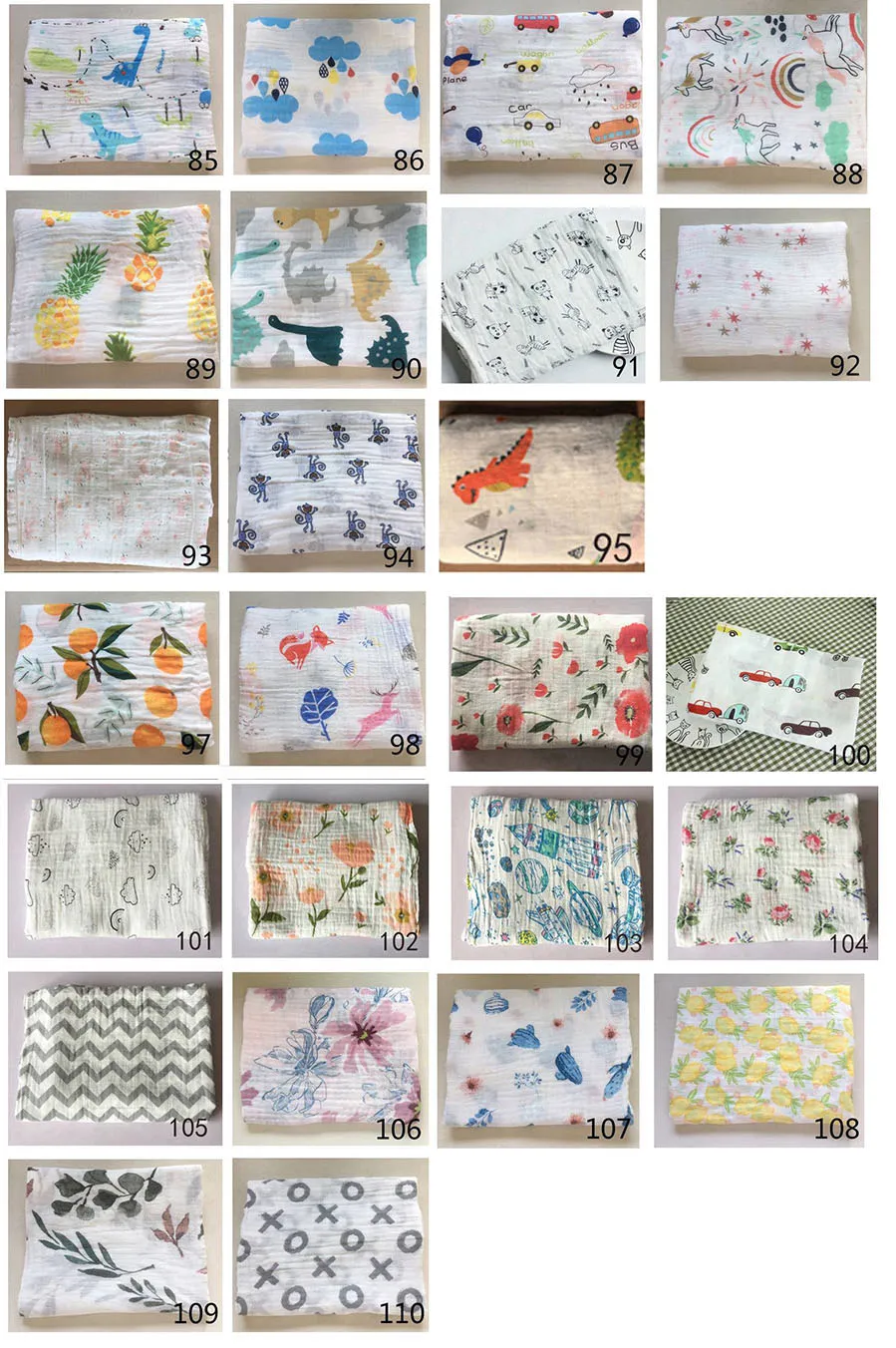 110 Styles Infant muslin blankets INS infants swaddle wrap blanket towelling baby spring summer Swaddlin flamingo animal 115*115cm C4833 LL