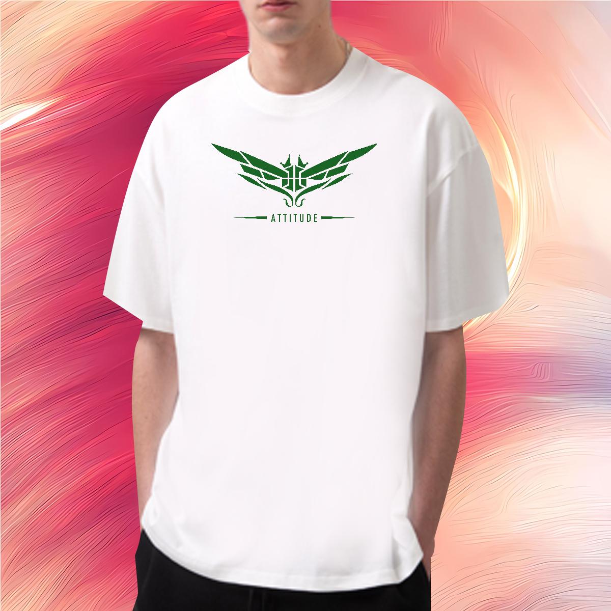 Cool Couples T Shirts Wing 230g Cotton Short sleeve Cotton Soft High Street Hip Hop T-Shirts Plus Size Cartoon 2024 New Tops Tees