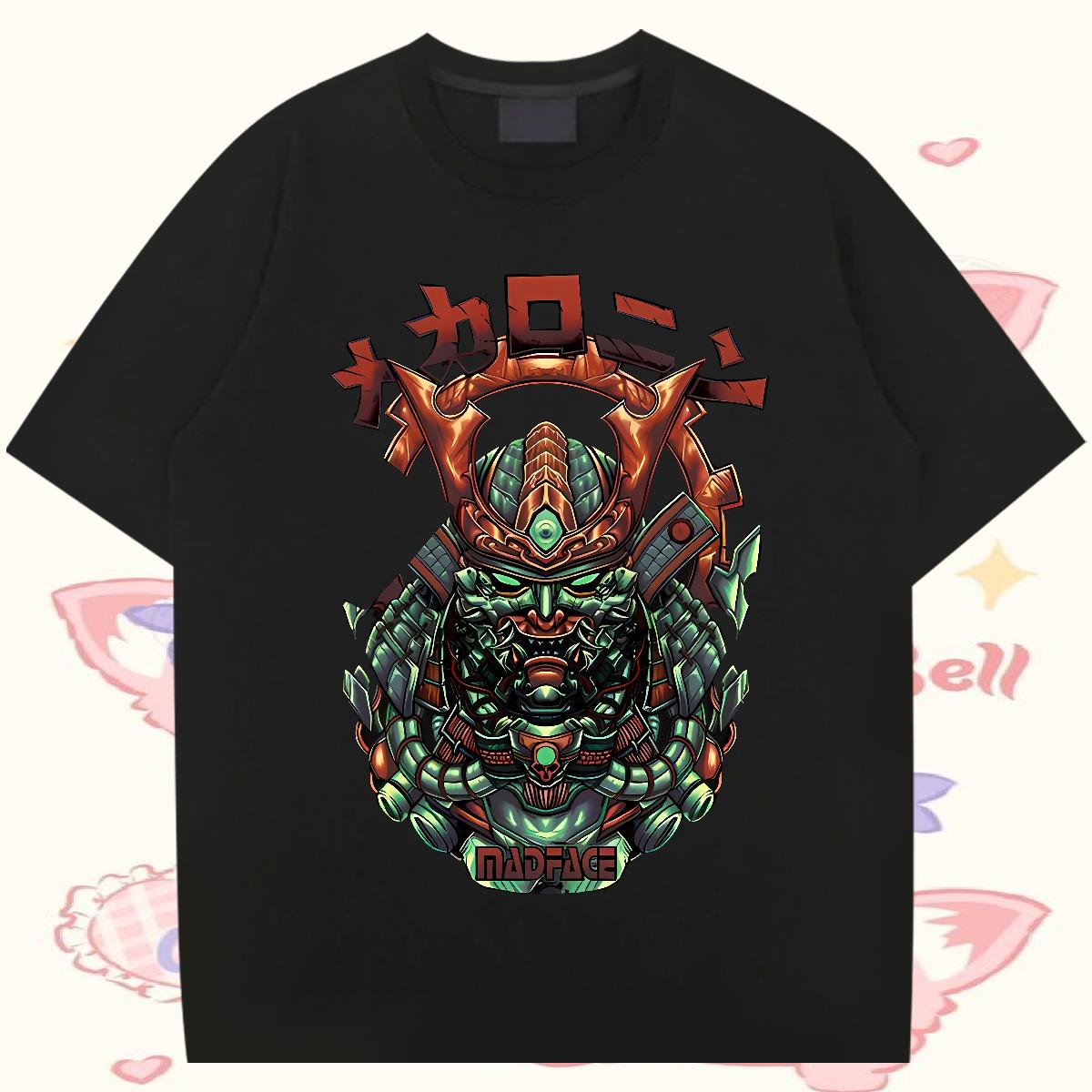 Customized T-Shirts fashion 230g 100% Cotton Custom Cartoon Street wear Hip Hop Men Tees Crew Neck Cotton Classic