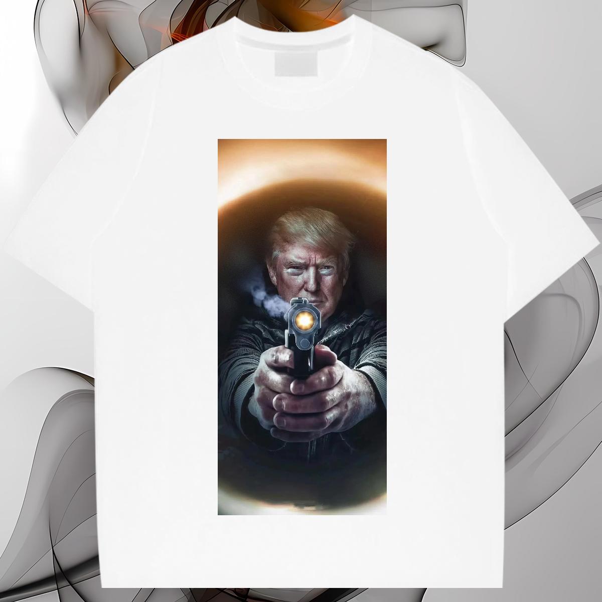 Cool Design T Shirt For Man Fight 100% Cotton 230g Casual Beach Cotton Breathable Soft Mens Tshirts Fashion Design Custom Printed Tops