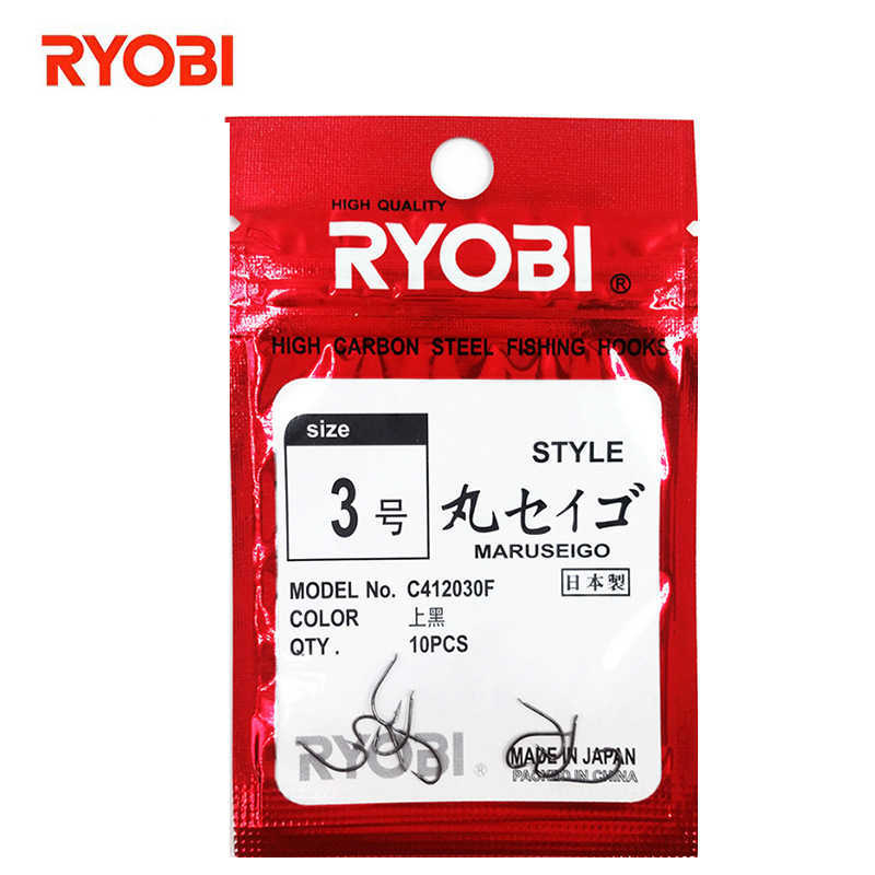 RYOBI Ryobi Marusei No. 19 with barb hook Alloy Competition No. 10 hook No. 1 hook single hook S2471468