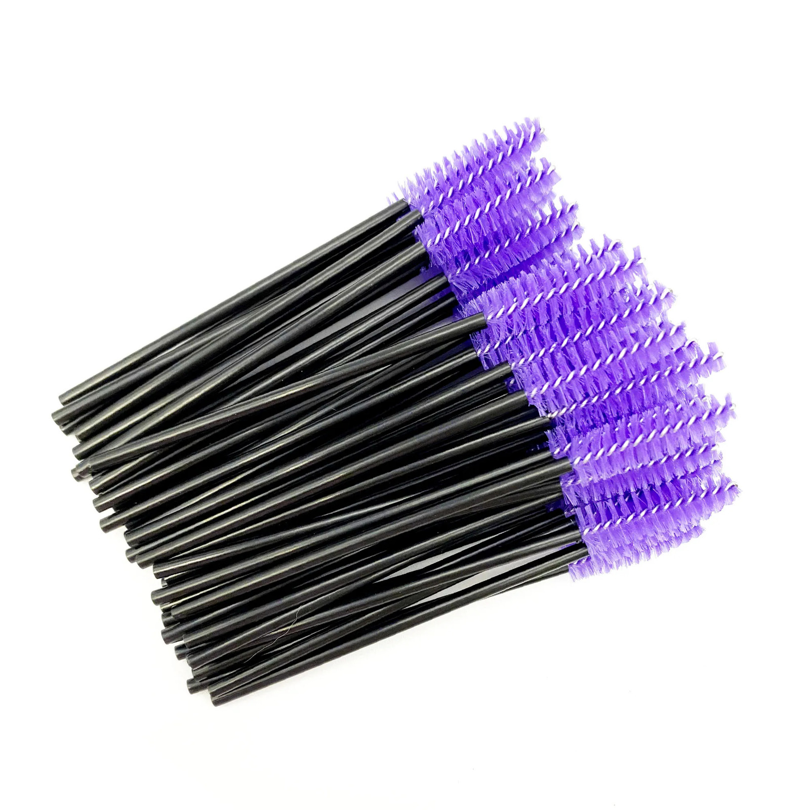 Disposable mascara brush mascara extension tool mascara brush eye black stick applique coil eye black cosmetics 240715