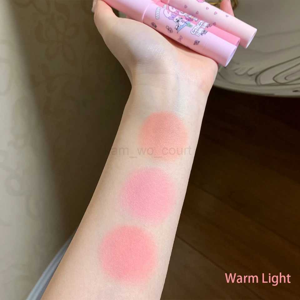 FLORTTE Esther Bunny Blusher Stick Pen Natural Nude Makeup Delicate Cream To Powder 3.5g Women Beauty Face Makeup CosmeticsM240716