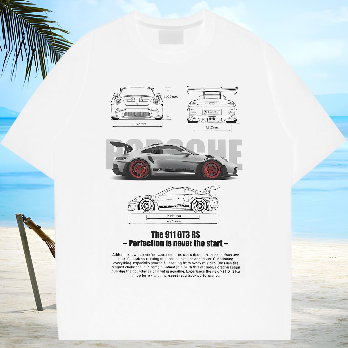 Cool T shirt fashion 230g 100% Cotton Daily Wear Round Neck Short Sleeve Tshirt for Man Woman Classic Black Oversized Tops Tees