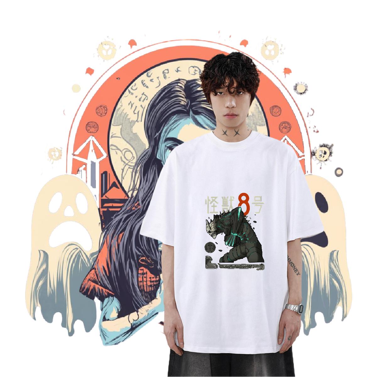 Comfortable Man T Shirts Street Cotton O Neck Short Sleeves Men Tees Factory Direct DIY Anime Clothes