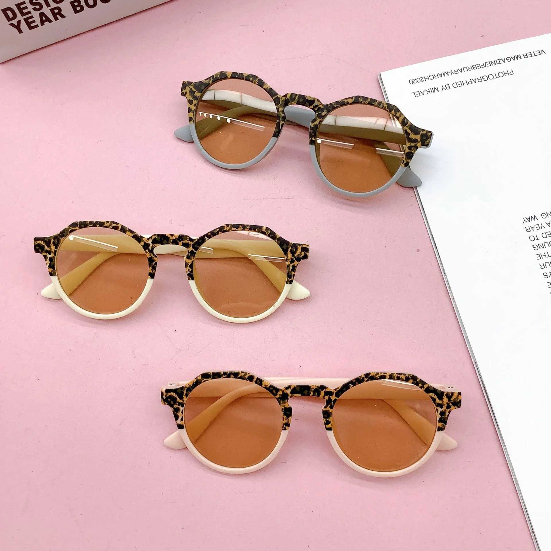 Sunglasses New Childrens Sunglasses Cartoon Fashion Shading Sun Protection Sunglasses Cute Baby Concave Shape Glasses