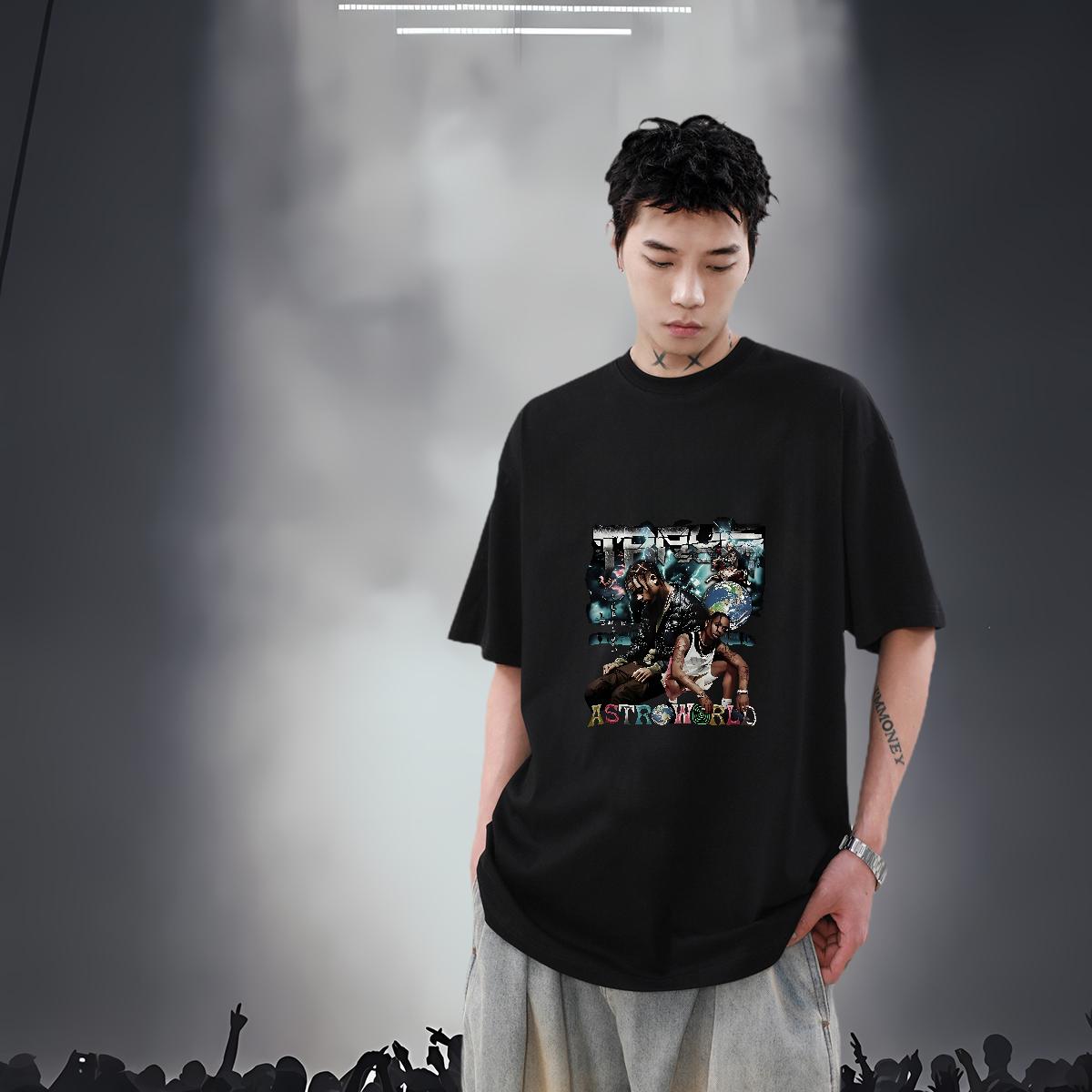 Classic T Shirts Men Custom Print Oversized Men Tops Tees Casual Daily Wear Cotton Breathable Soft Loose Tshirts