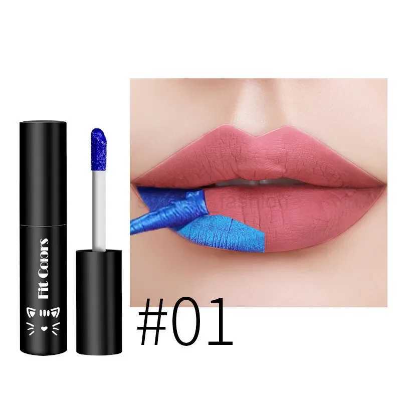 5 Colors Peel Off Lip Gloss Amazing Non-Stick Cup Matte Velvet Liquid Lipstick Waterproof Lasting Tear-Off Red Lip Tint MakeupCL240716