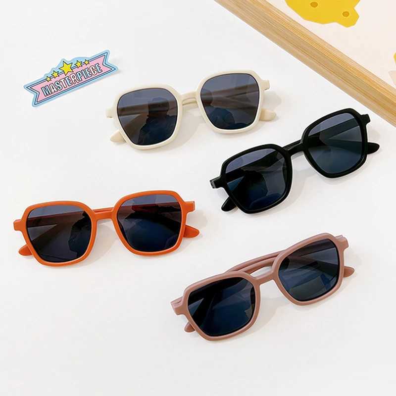 Sunglasses Girl Boys Cute Frosted Classic UV400 Sunglasses Outdoor Sun Protection Children Vintage Sunglasses Protection Kids Sunglasses