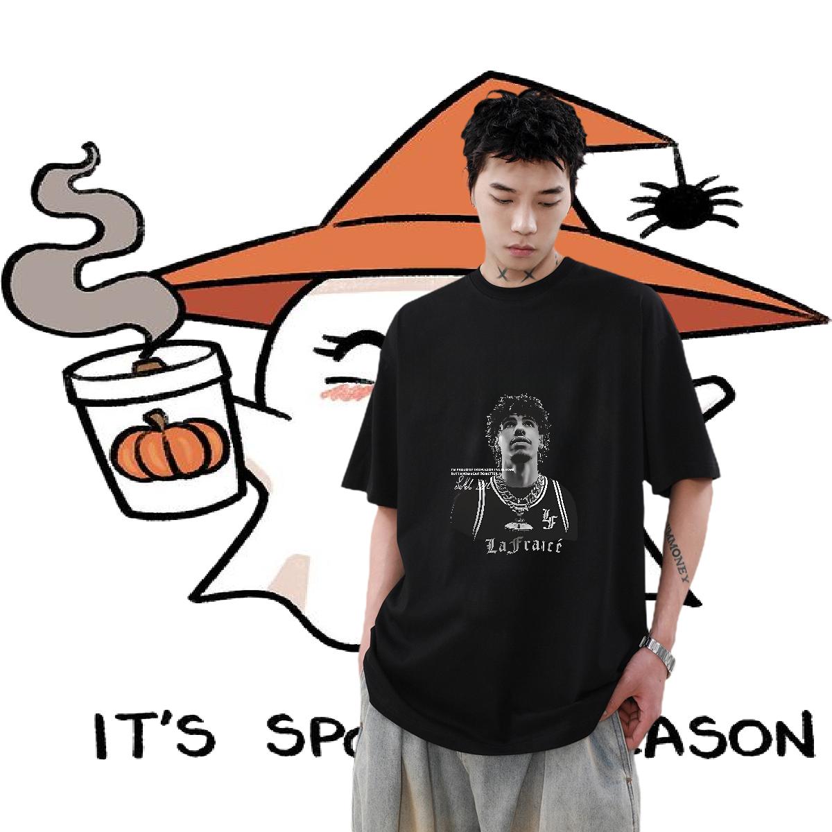 2024 Summer Man T Shirts Custom Anime Street Casual Men Tops Tees Cotton O Neck Short Sleeves Cool