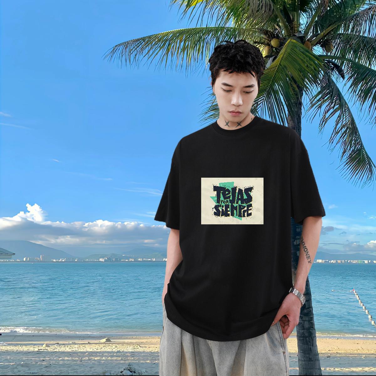 Designer Fashion Men T Shirts Graphic Men Tees Sports Casual Breathable Crew Neck Classic Tops Shirt