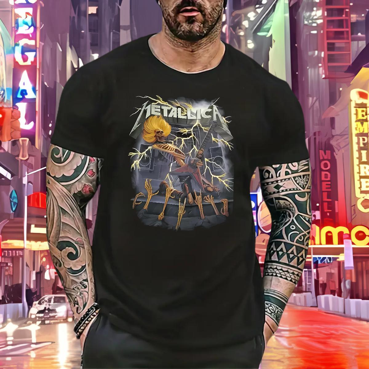 Classic Casual Mens T Shirts fashion 100% Cotton 230g Floral Print Street Casual Men Clothes T-Shirt Cotton Breathable Short Sleeve Designer