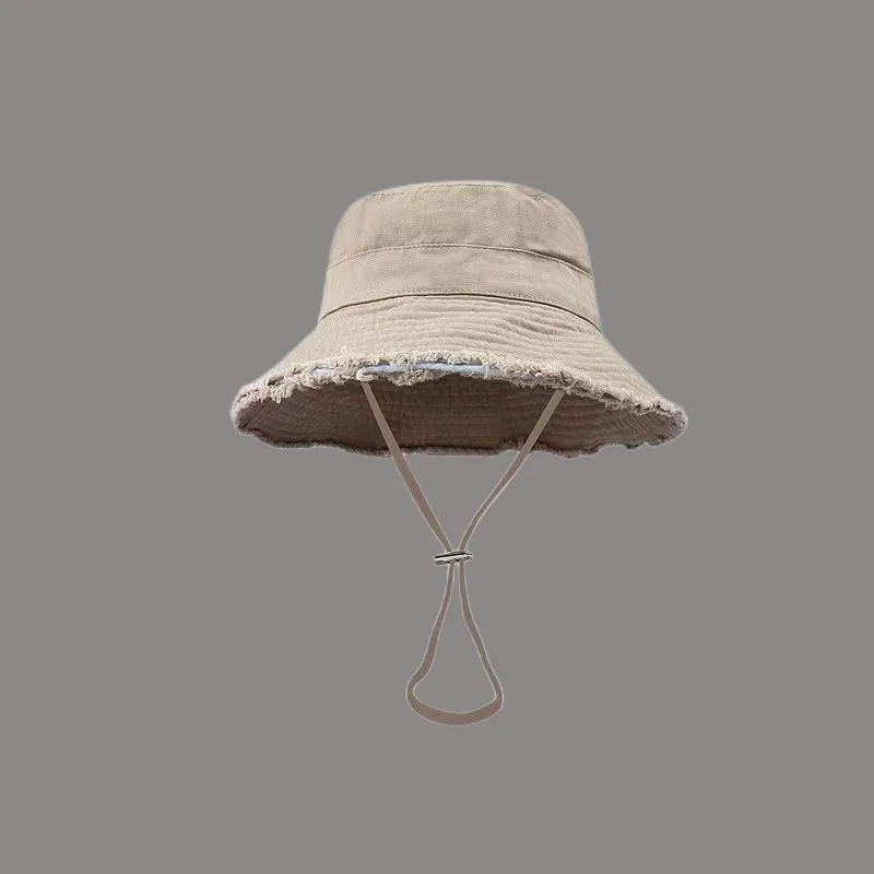 French Jacquard fashion designer Large Brim bucket hat classic mens and womens caps Le Bob Artichaut same high-quality silver fisherman Caps