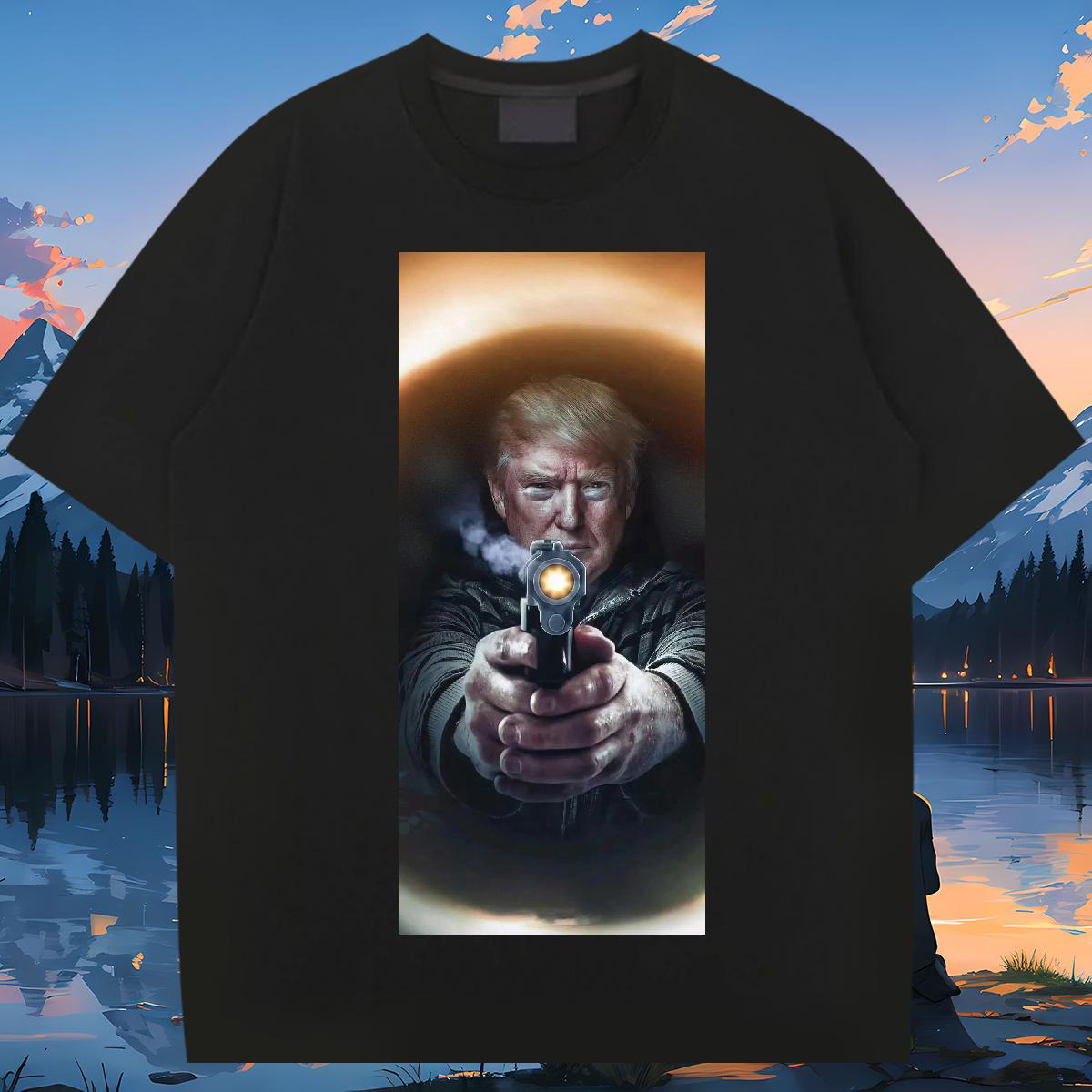 Loose Men T Shirts Fight 230g 100% Cotton Anime Printing Street Cotton Breathable Mens Tshirts Stylist Custom Printing Wear