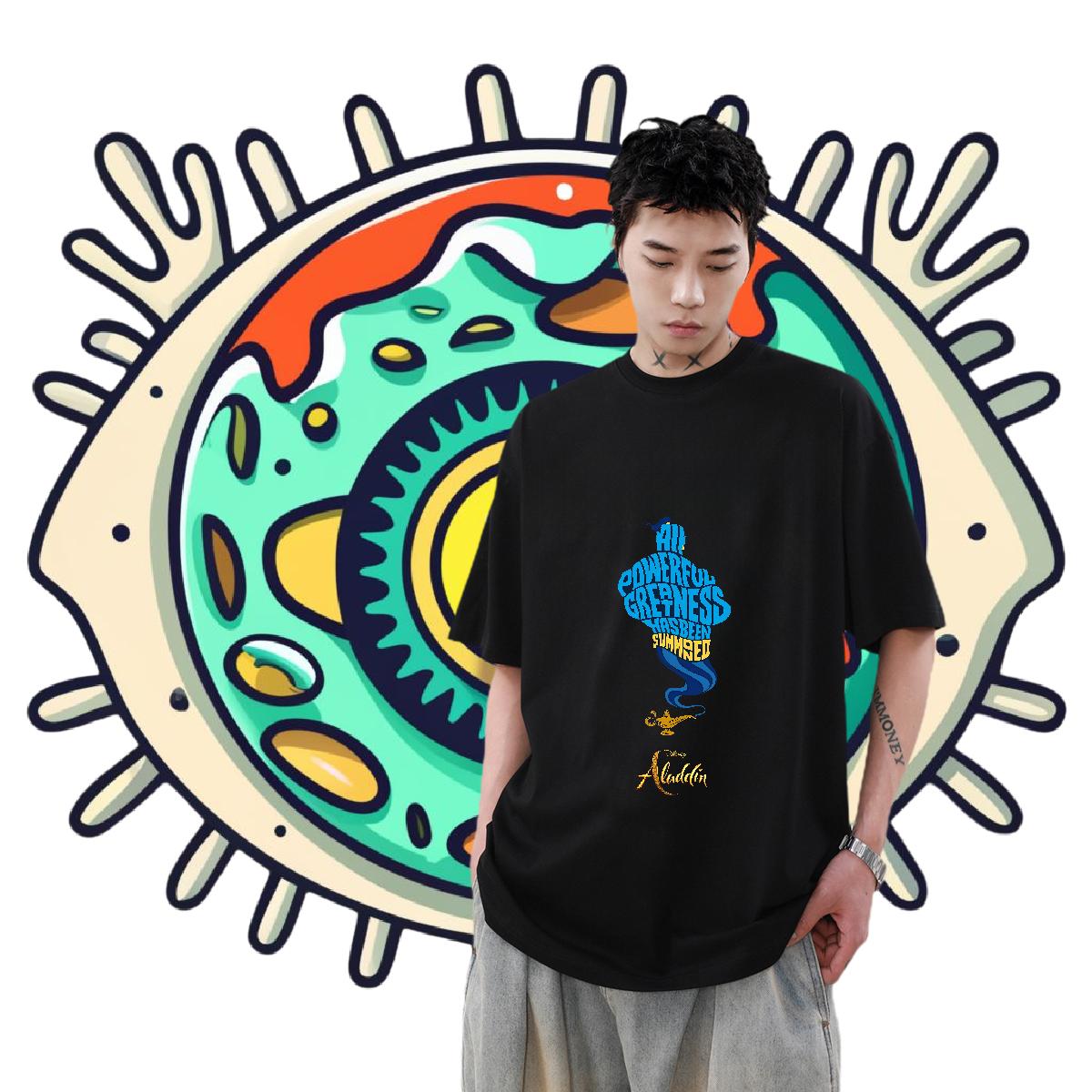 Casual New Men T Shirts DIY Logo Couples T Shirts Casual Beach Short Sleeve Cotton O-Neck Soft Top Tees