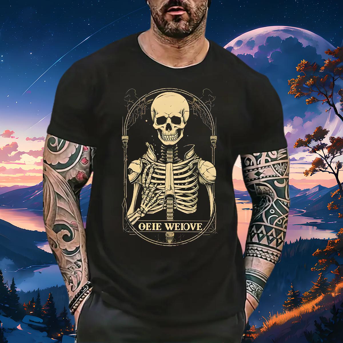 Soft T Shirt For Man CY-240704056 230g 100% Cotton Street Crew Neck Cotton Tshirts Custom Cartoon Print Tees