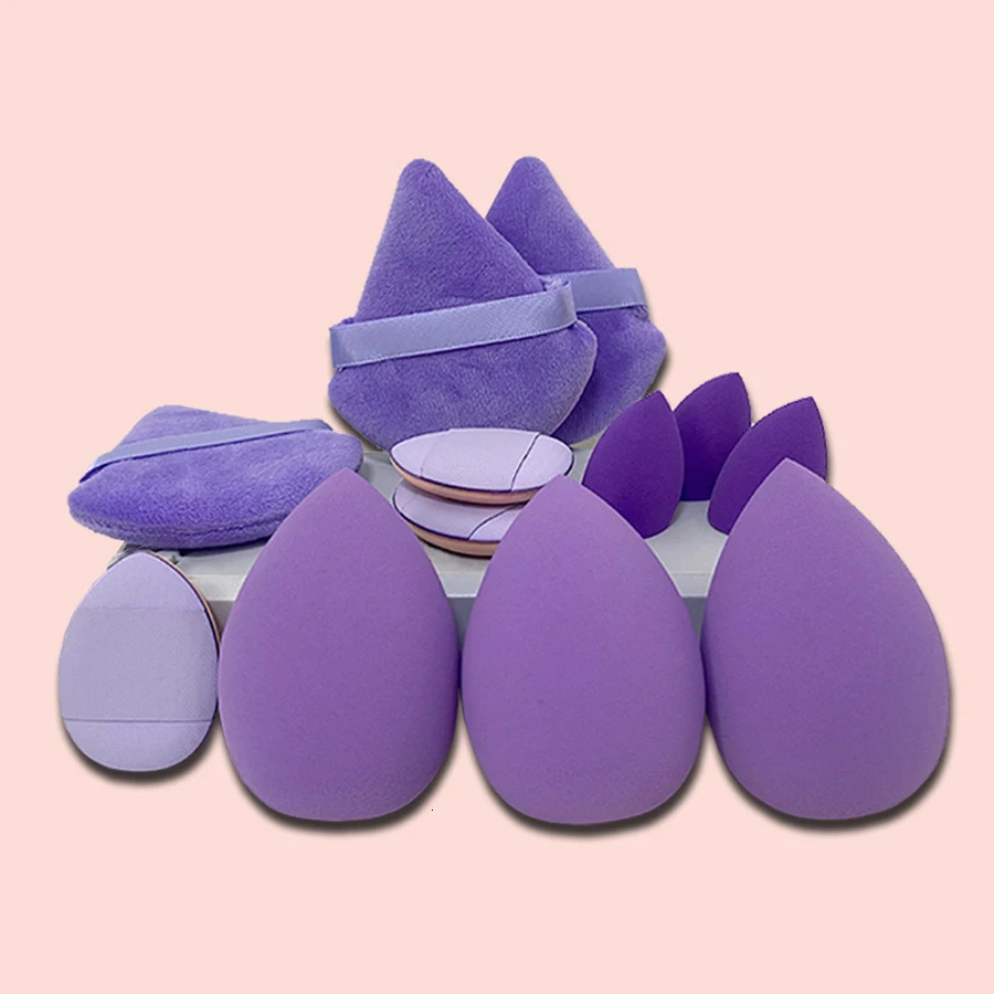 12 piece makeup tool set size giant soft makeup egg powder suitable for basic makeup corner makeup set 240715