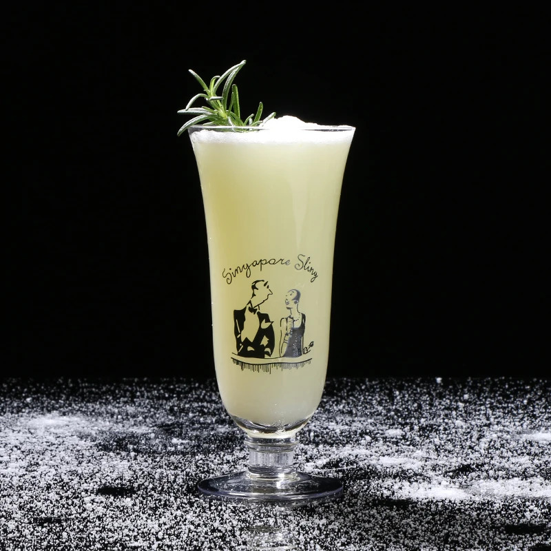 2PCS Singapore Sling Glasses Cocktail Glasses Long Drink Glasses Juice Glass Set of 2 240711