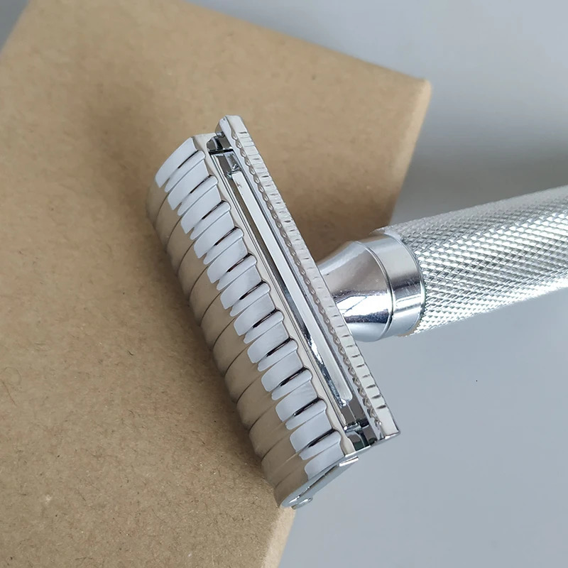 Dscosmetic AX-SE Zinc alloy double edge safety razor 240712