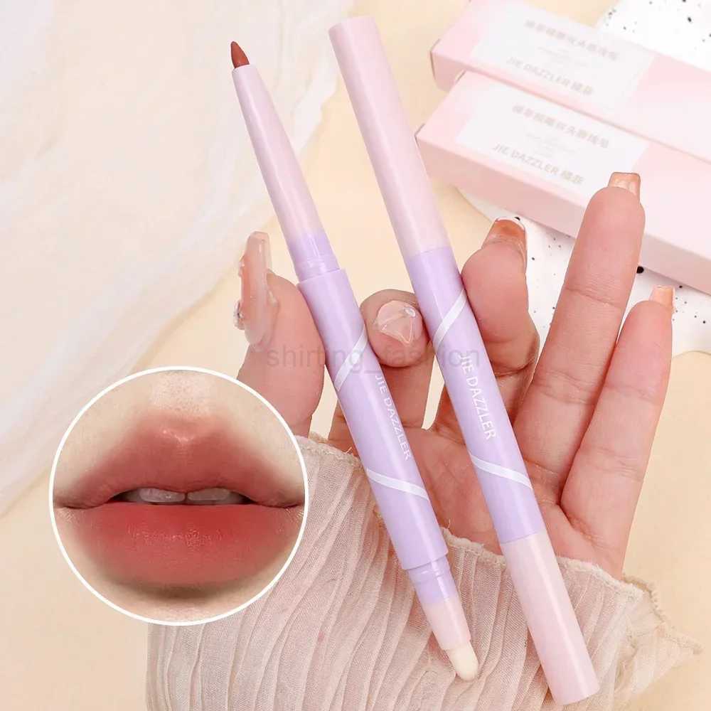 Matte Lip Liner Pen Waterproof Outline Lip Shape Plumper Lipstick Pencil Long Lasting Non-fading Velvet Lipliner Korean MakeupCL240716