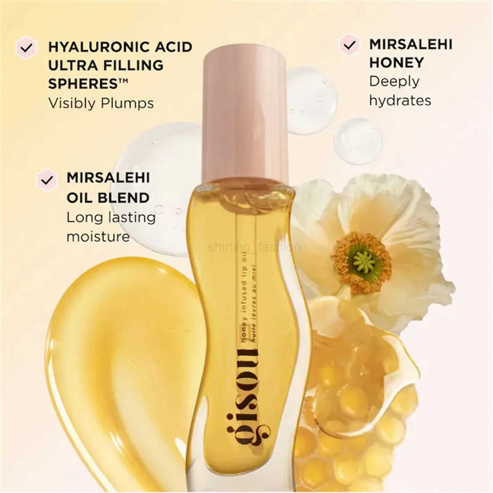 3ML Moisturizing Temperature Liquid Lipstick Honey Color Moistourizing Lip Makeup Lip Oil Long Lasting Nourishing Lip CareCL240716