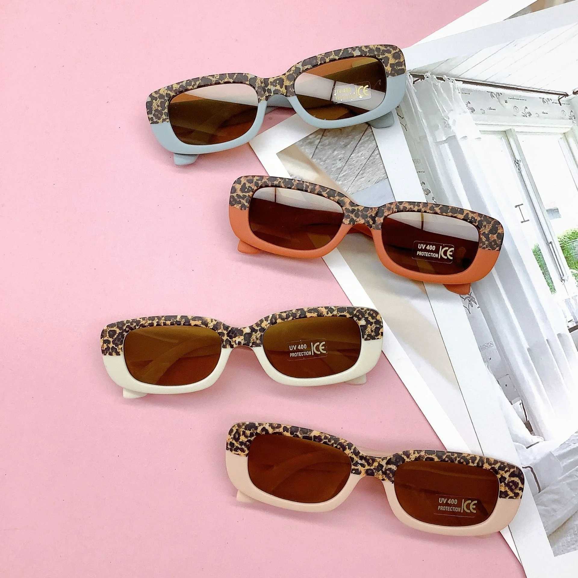 Sunglasses Fashionable contrast color childrens sunglasses version Fashionable UV-proof baby glasses concave sun visor