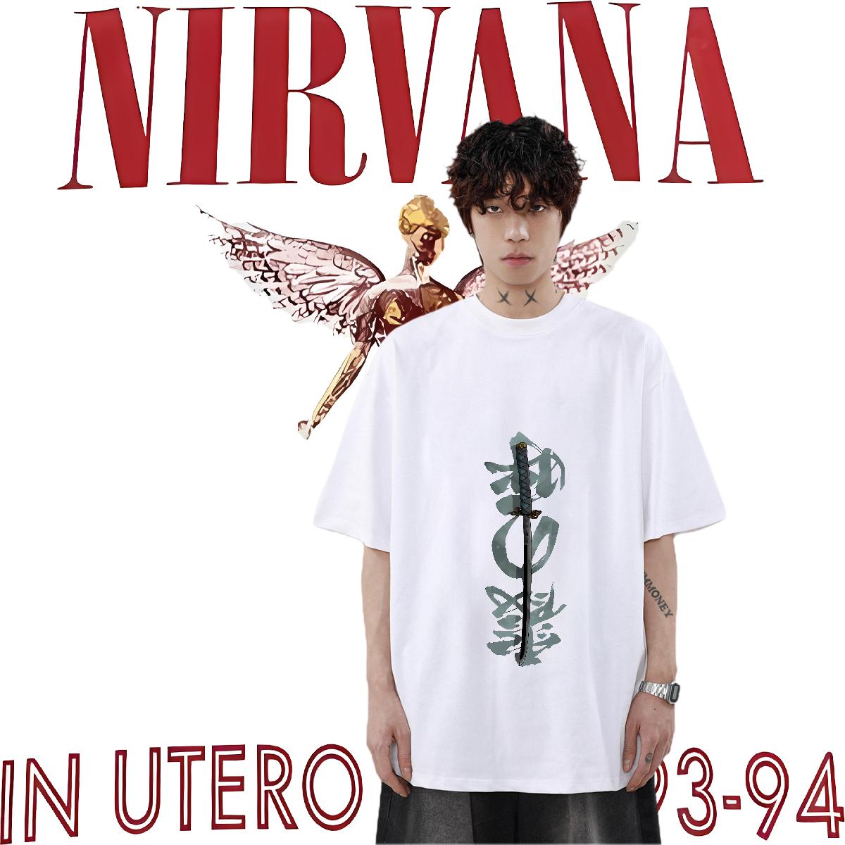 Customized T-Shirts for Men Plus Size Cartoon Street Men Tops Tees Cotton Breathable Short Sleeve Comfortable