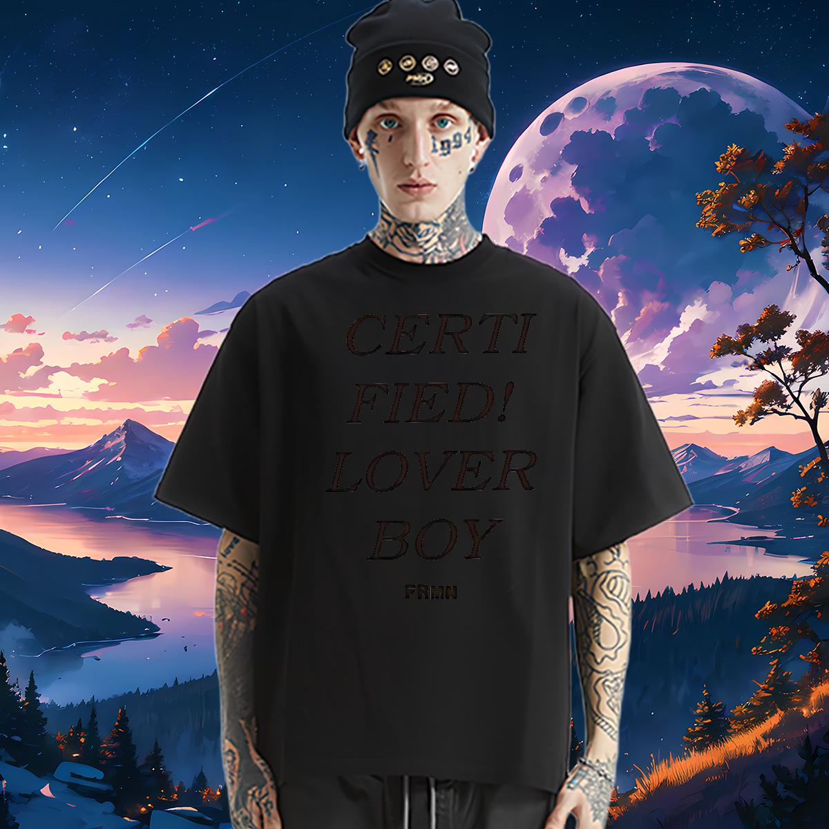 New Arrival Mens T Shirts fashion 100% Cotton 230g DIY Men Tees Home Outdoor Crew Neck Cotton Cool Design Clothes