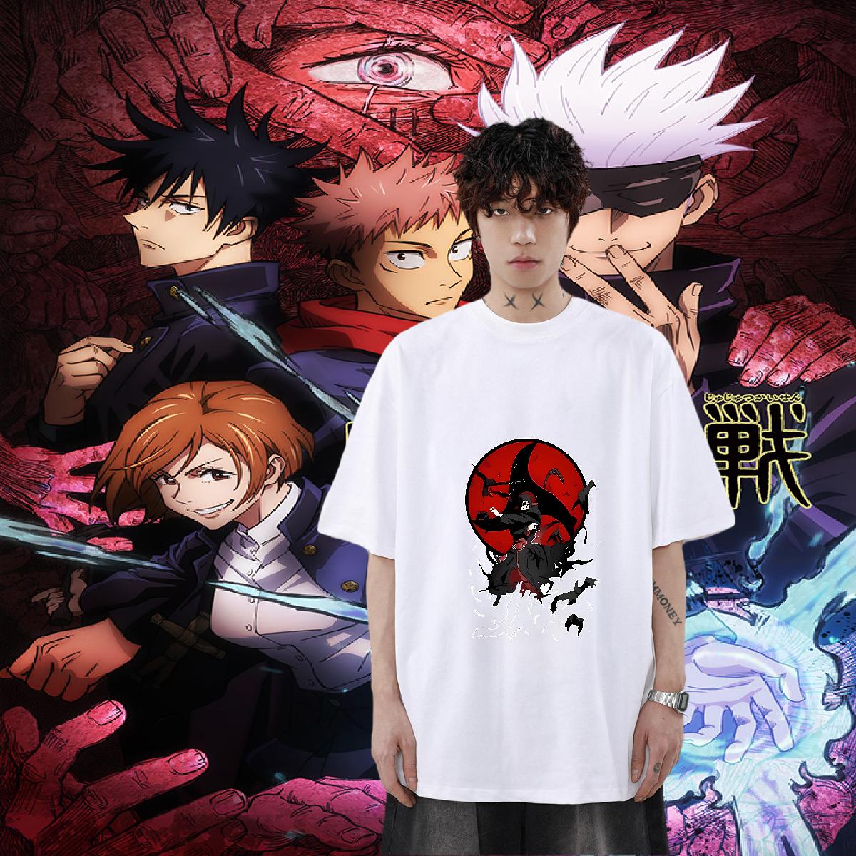 Cool Man T Shirts Spring Summer Cotton Breathable Mens Tshirts Designer Fashion Anime Print Clothes