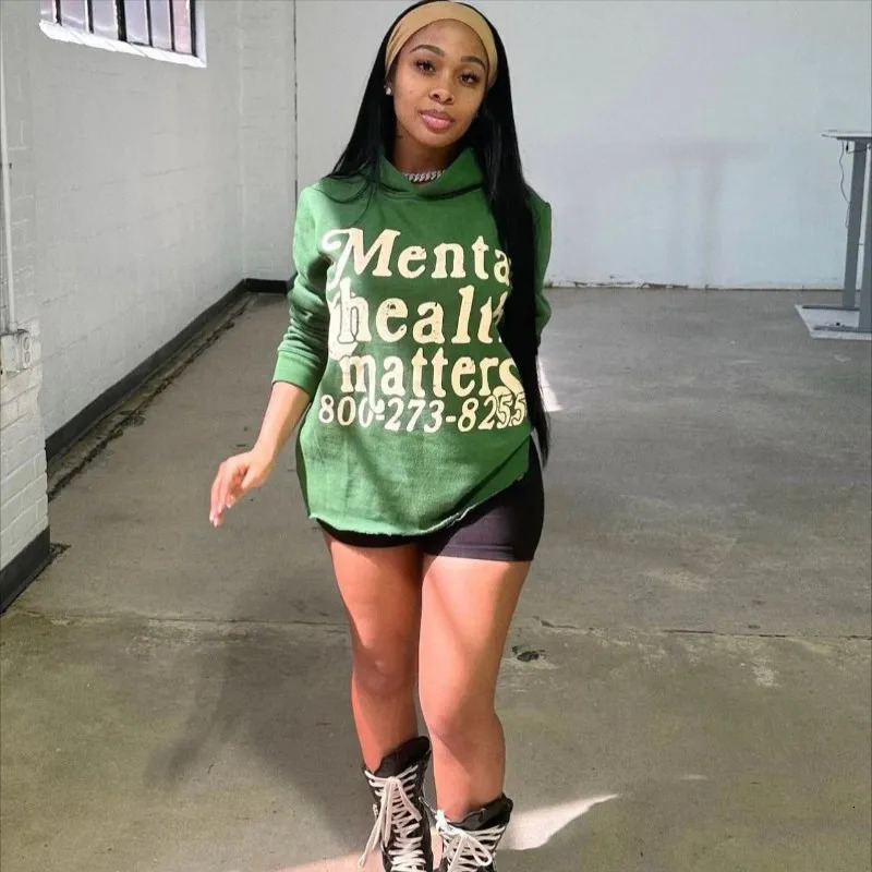 Y2K Hoodies Women Men Harajuku Letter Print Loose Sweatshirt Hip Hop Punk Long Sleeve Top Sweatpant Streetwear Unisex Pullover 240708