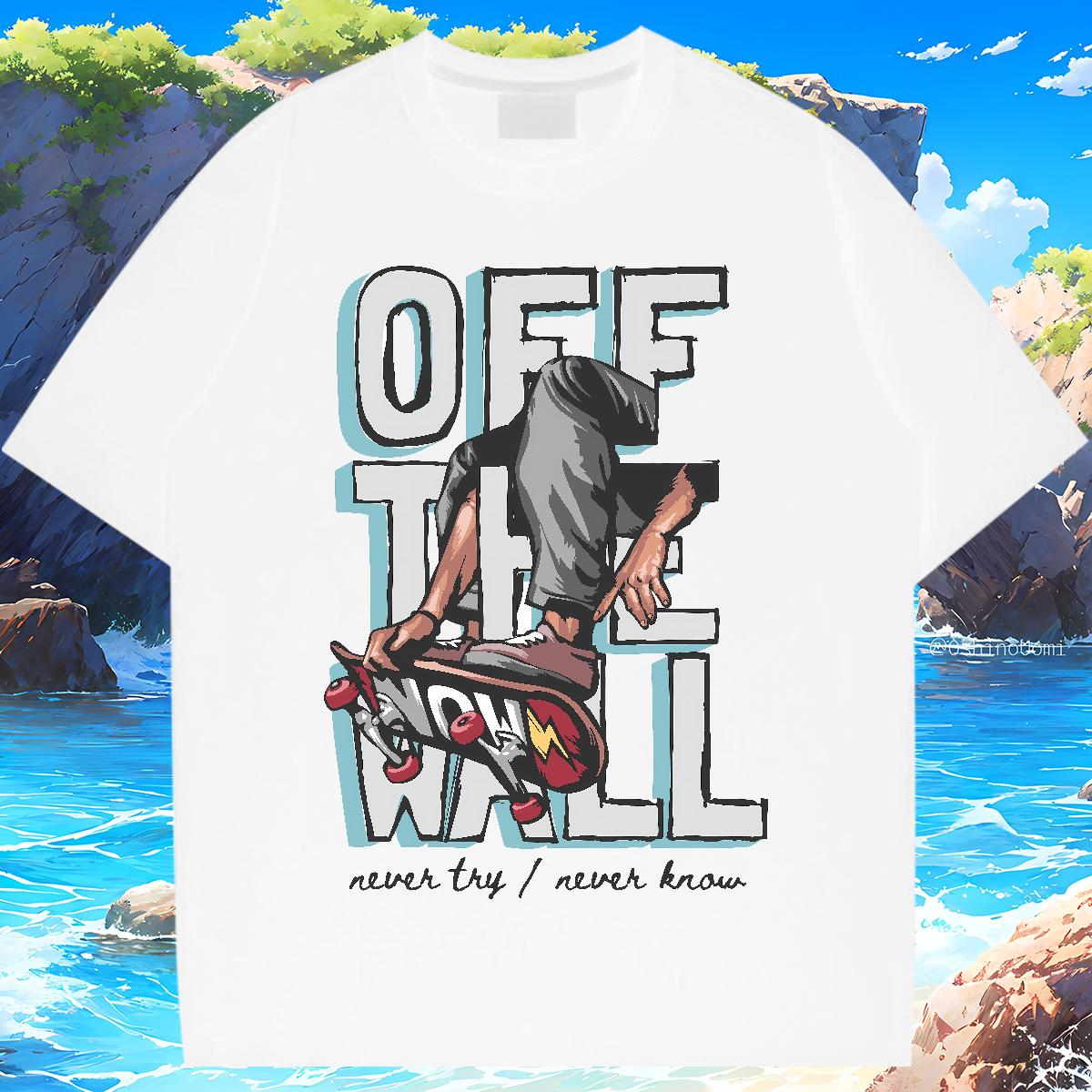 Cool Tshirt for Man Woman Graffiti Art 100% Cotton 230g Breathable Short Sleeve Spring Summer T-Shirts Custom Wholesale Polos