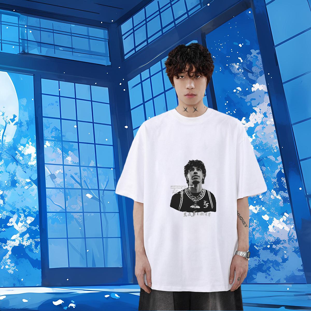 New Man T Shirts DIY Anime Sport Mens Tshirts Breathable Short Sleeve Classic