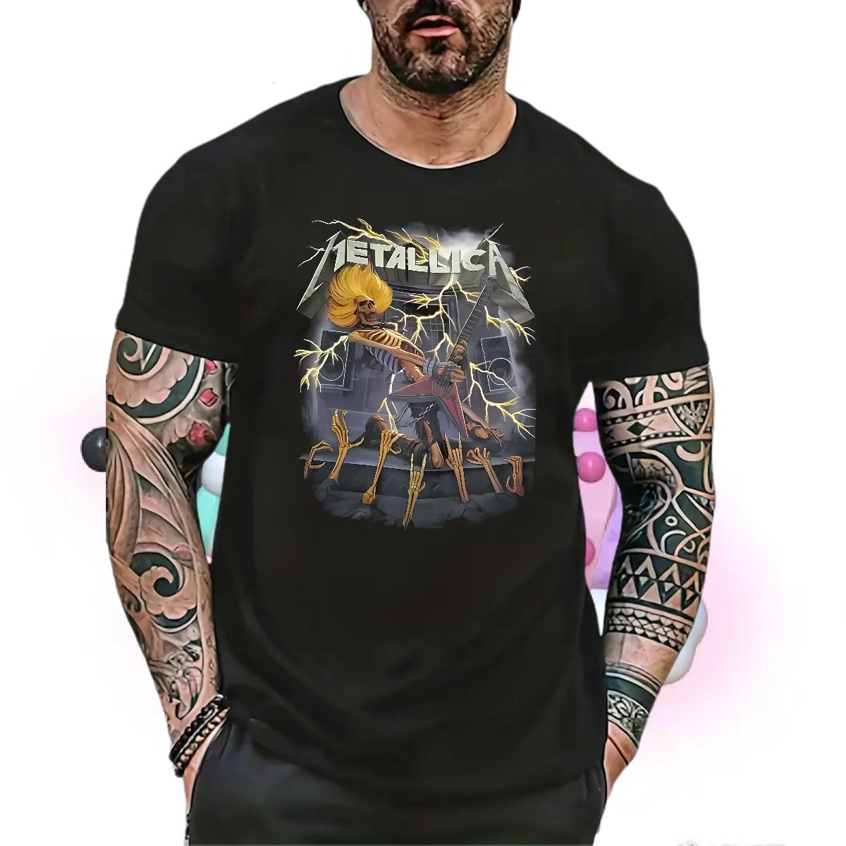 Fashion Casual T shirt fashion 230g Cotton DIY Printed Outdoor Men Tees Cotton Breathable 5A