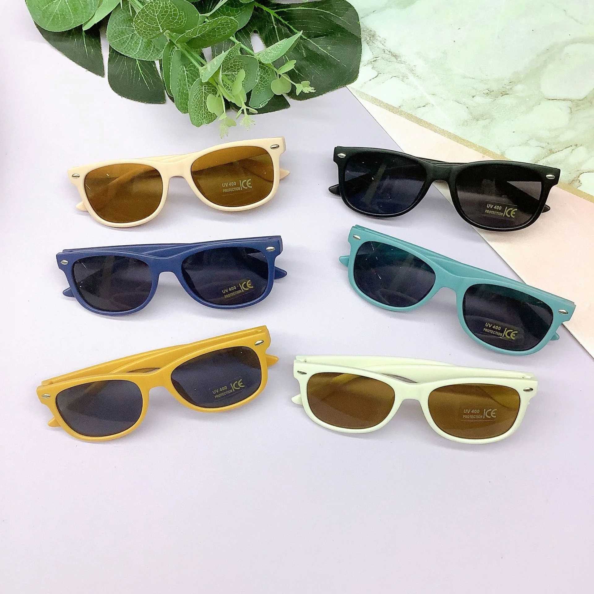 Sunglasses Fashion childrens sunglasses personality boys and girls sunglasses sun visor