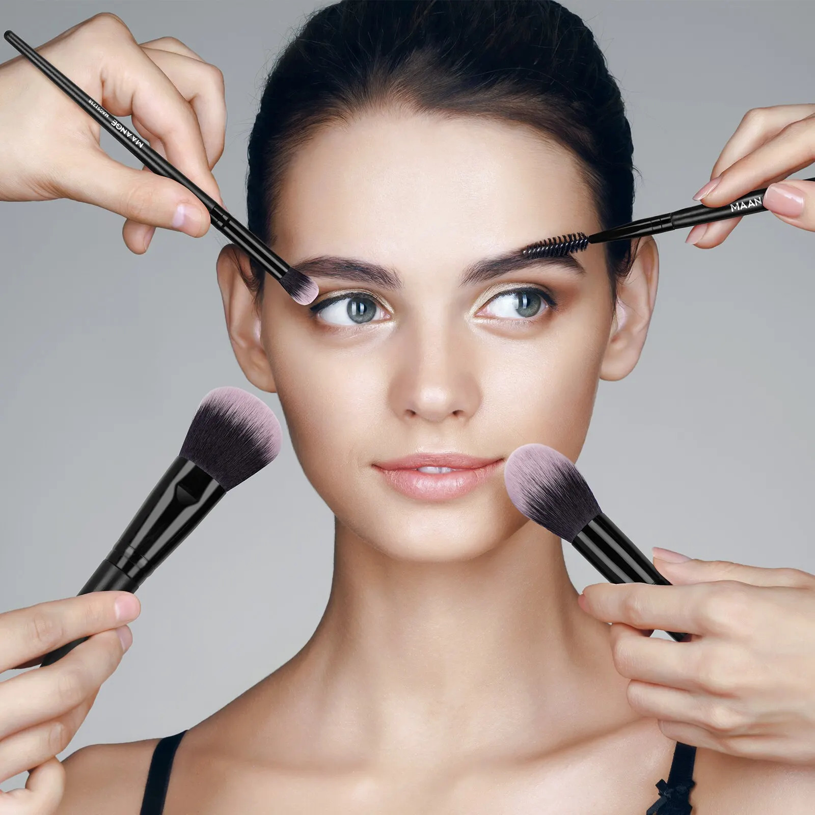 20 piece gift box cosmetic brush set professional cosmetic tools eye shadow powder brush set 240715