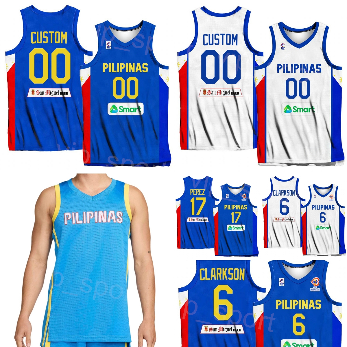 Print National Team 24 25 Basketball Philippines Jerseys Mans 3 Chris Newsome 18 Oftana 21 Mason Francis Amos 28 Kevin Quiambao 32 Justin Brownlee 33 Carl Tamayo